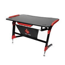 Load image into Gallery viewer, Unigamer RGB Gaming Desk in Red
