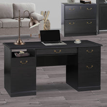 Load image into Gallery viewer, Kerney Executive Desk In Espresso
