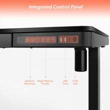 Load image into Gallery viewer, Single Electric Motor 1.2m Sit and Stand Desk
