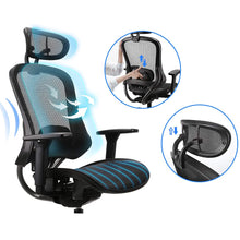 Load image into Gallery viewer, Mech Ergonomic Mesh Executive Chair with 2D Armrest
